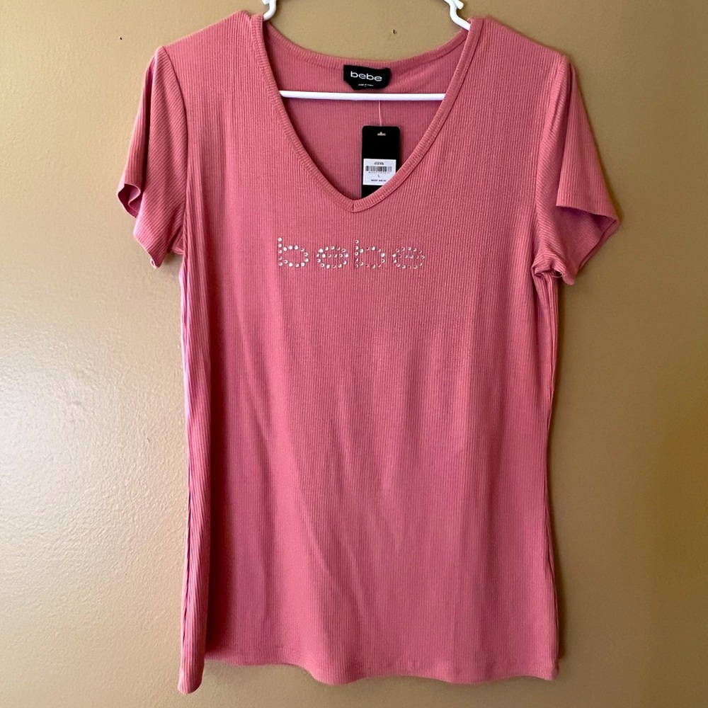 Bebe Pink Top NWT
